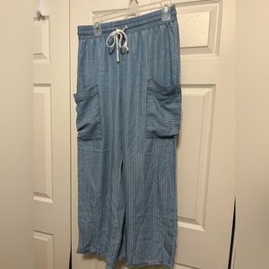 Indigo Rein Striped Soft Pants